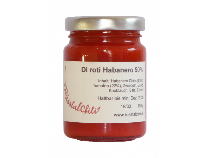 Di roti Habanero 50%