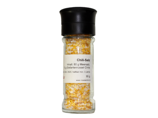 Chili-Meersalz-Müli, Elefanterüssel