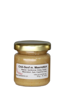 Chili Senf mit Meerrettich